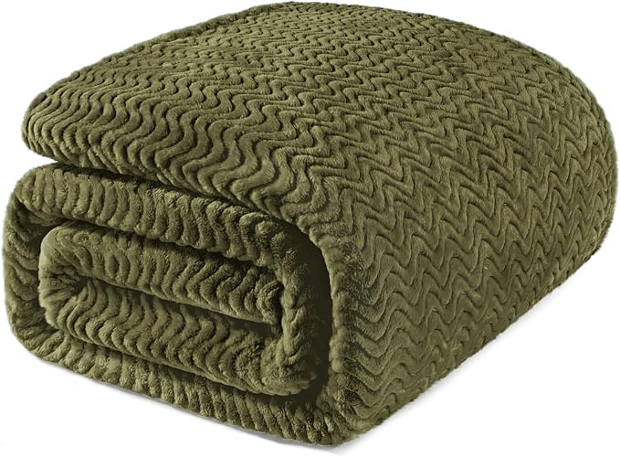 Exclusivo Mezcla Twin Blanket for Bed, Cozy Lightweight Fleece Blankets for All by ExclusivoMezcla