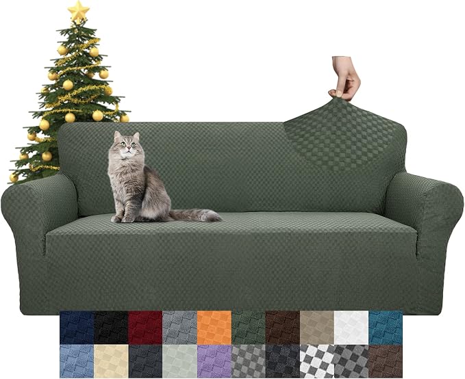 YEMYHOM Couch Cover Latest Jacquard Design High Stretch Sofa Covers - Image 8