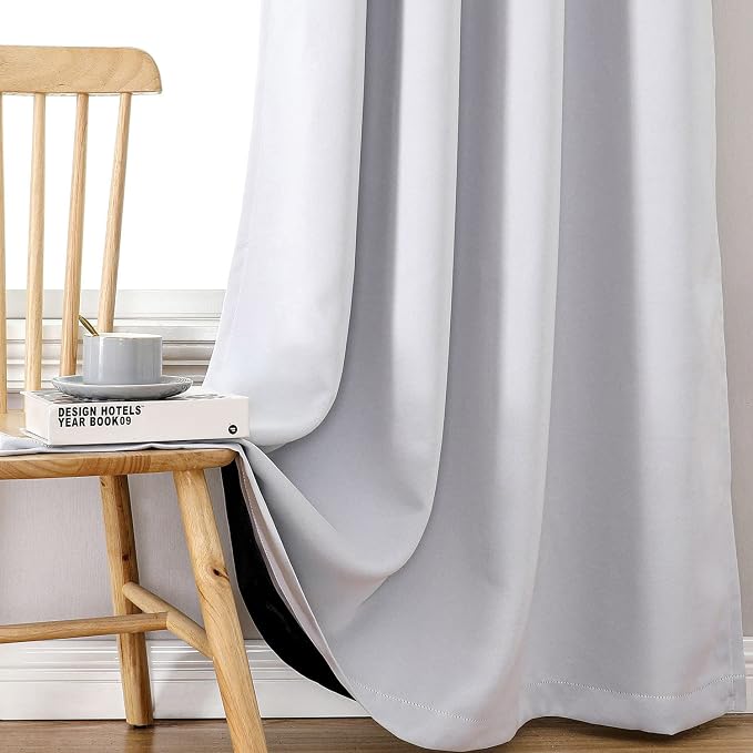 ChrisDowa 100% Blackout Curtains 72 inch Long - Image 7