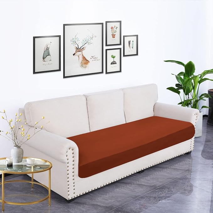 hyha Waterproof Couch Cushion Covers, Stretch Sofa Couch Seat Slipcover - Image 7