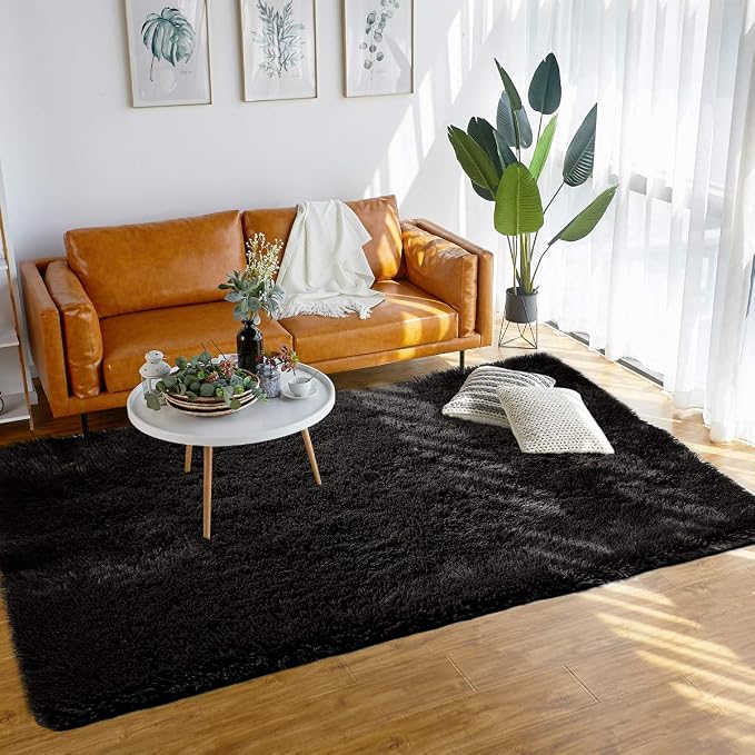 Merelax Soft Modern Indoor Shaggy Area Rug - Image 7