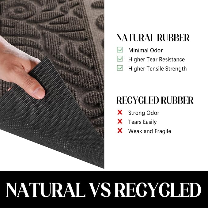 Yimobra Large Welcome Mat 60x36, Waterproof Non-Slip Outdoor Mats - Image 4