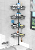 KEGII Corner Shower Caddy Tension Pole by KEGII