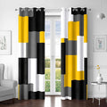 Tyrot Yellow 100% Blackout Curtains by TyrotHomeDecor