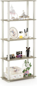 Furinno Turn-N-Tube 5-Tier Multipurpose Shelf / Display Rack / Storage Shelf / by Furinno-FitsYourSpaceFitsYourBudget