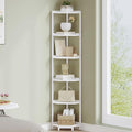 Hzuaneri Corner Shelf Stand, Corner Bookshelf, Storage Standing Shelf Unit by Hzuaneri