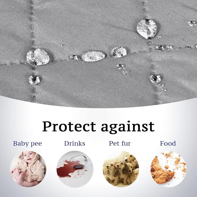 Sofa Protector for Dogs/Cats/Pets Sofa Slipcover Quilted Furniture Protector - Image 5