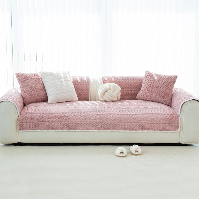 Plush Warm Couch Covers, Sectional Couch Cover Washable, Funny Fuzzy Pet Couchs - Image 6