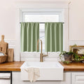 RYB HOME 100% Blackout Short Curtains by RYBHOME