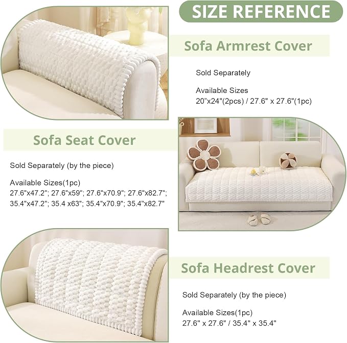 OstepDecor Washable Couch Cover - Image 3