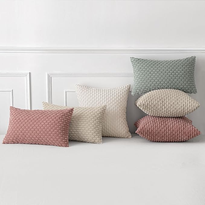 MIULEE Pack of 2 Valentines Day Decorative Throw Pillow Covers 18x18 Inch Soft - Image 5