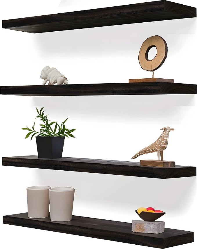 GXYAWPJ 24 Inch Floating Shelves by Unknown