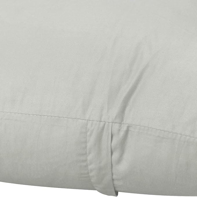 4-Pack 100% Cotton Comfortable Solid Decorative Throw Pillow Case, Thmyo Square - Image 9