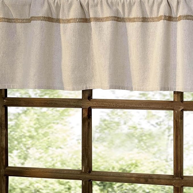 Cotton Linen Valance for Windows - Image 3