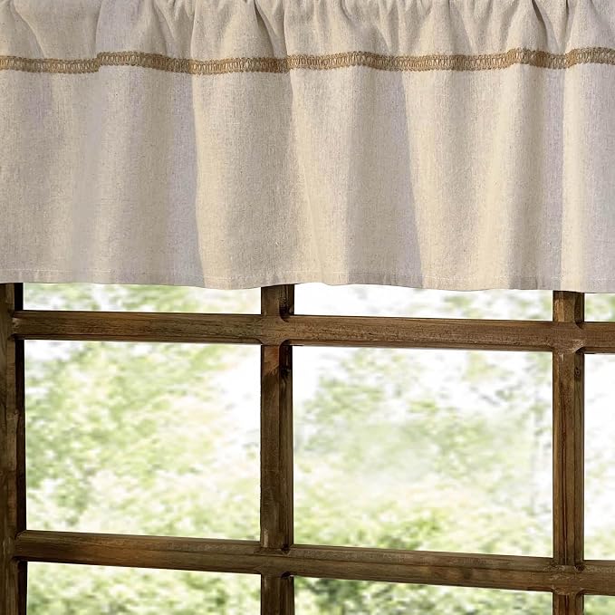 Cotton Linen Valance for Windows - Image 3