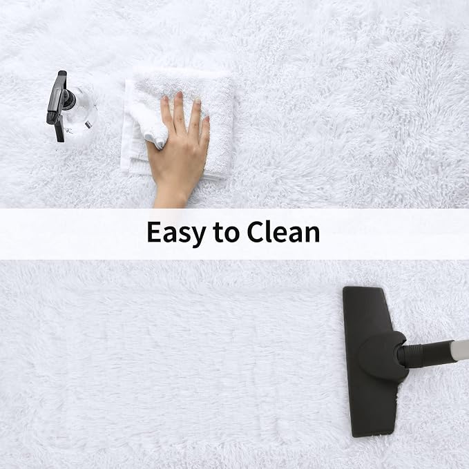 Merelax Soft Modern Indoor Large Shaggy Rug - Image 7