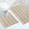 Turquoize Bathroom Rugs Set Non-Slip Bath Mats by Turquoize