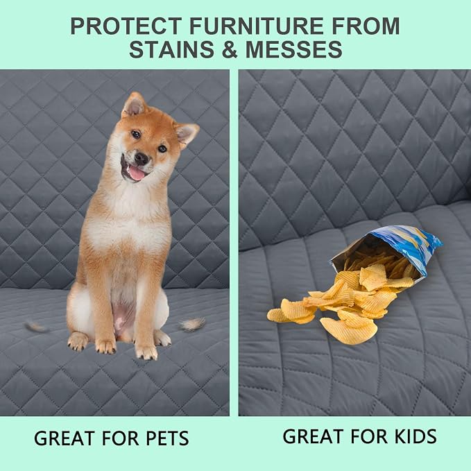 Reversible Oversized Sofa Covers Couch Cover Furniture Protector - Image 5