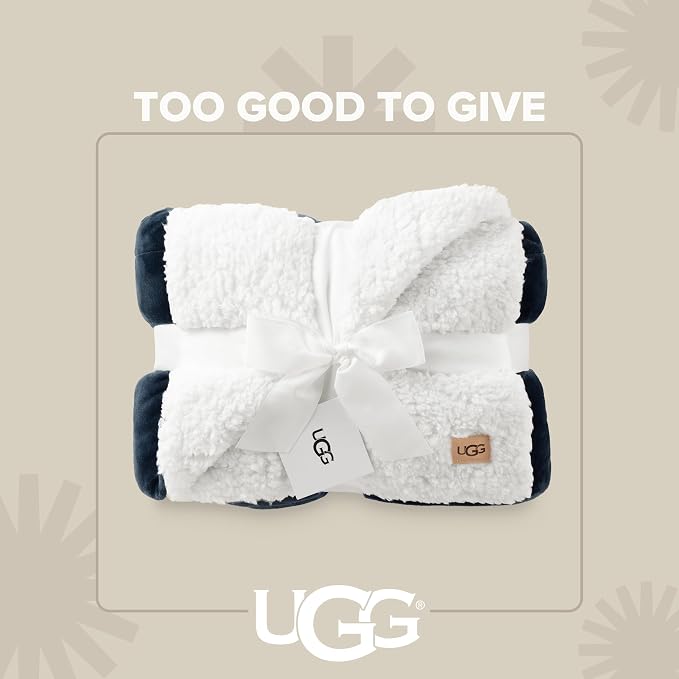 UGG Nita Throw Blanket for Couch, Reversible Plush Throw for Couch or Bed - Image 4