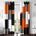 Tyrot Orange 100% Blackout Curtains by TyrotHomeDecor