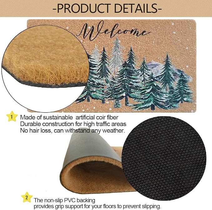 FGSS Christmas-Welcome Door-Mats Coir-Doormats - Image 4