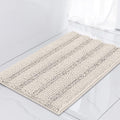Turquoize Chenille Bath Rugs Shaggy Non Slip Bath Mat 17 x 24 Extra Soft by Turquoize