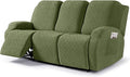 VANSOFY Recliner Sofa Covers, 3-Pieces Stretch Reclining Couch Covers by VANSOFYFURNITURECOVERS