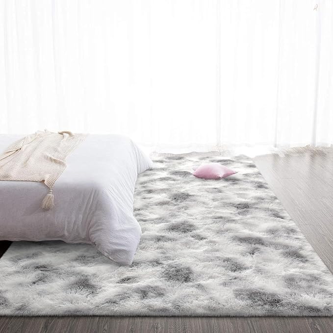 TWINNIS Super Soft Shaggy Rugs Fluffy Carpets 3x5 Feet, Indoor Modern Plush - Image 5