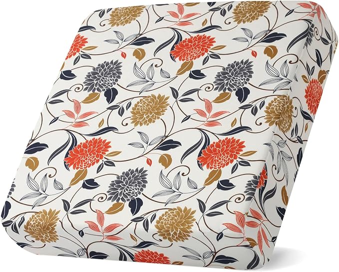 SearchI Stretch Printed Sofa Couch Cushion Covers Replacement Chair Cushion by SearchI