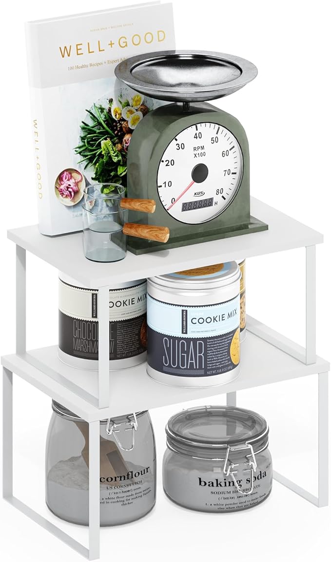 Furinno RAVEL Kitchen Countertop Organizer Set of 2, Counter Shelves, Kitchen by Furinno-FitsYourSpaceFitsYourBudget