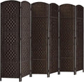 Rose Home Fashion Room Divider, 6 ft Tall Room Dividers and Folding Privacy by RoseHomeFashion