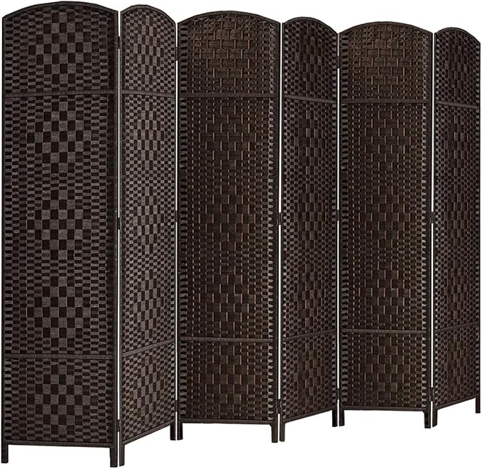 Rose Home Fashion Room Divider, 6 ft Tall Room Dividers and Folding Privacy by RoseHomeFashion