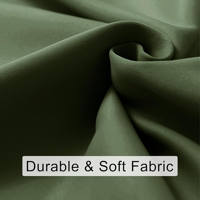 JIUZHEN Blackout Curtains for Bedroom - Image 9