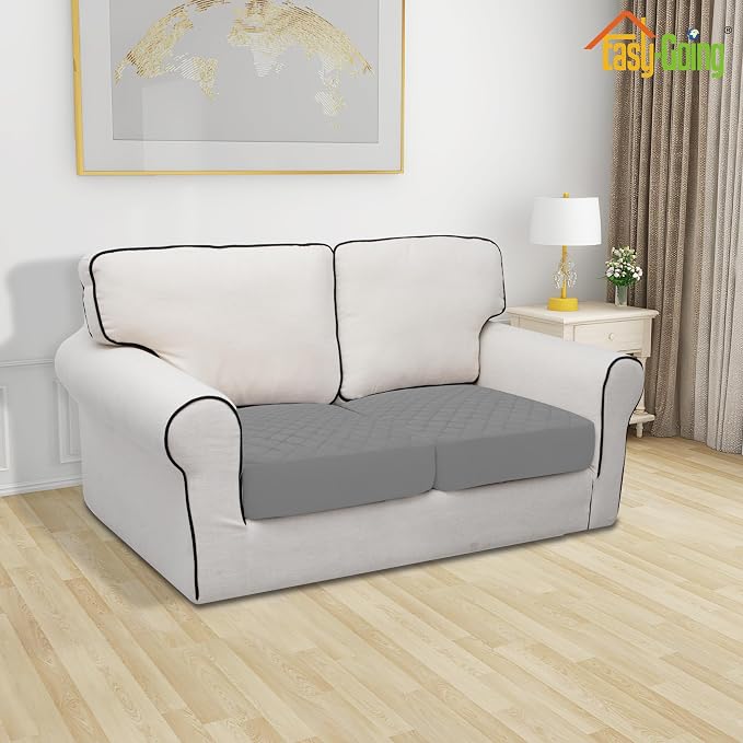 Easy-Going Waterproof Couch Cushion Covers, Non-Slip Leakproof Sofa Seat - Image 2