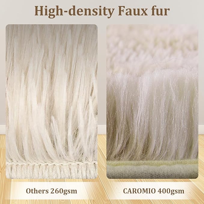 CAROMIO Runner Rug 2x8 Feet Plush Fluffy Rug - Image 3