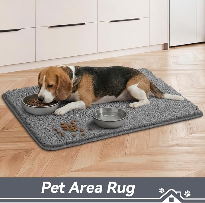 Bcoimo Super Absorbent Dog Door Mat, Pet Rugs - Image 4