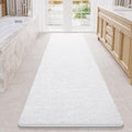 LOCHAS Luxury Bathroom Rug Shaggy Bath Mat 24 x 80 Inch, Washable Non Slip Bath by LOCHAS