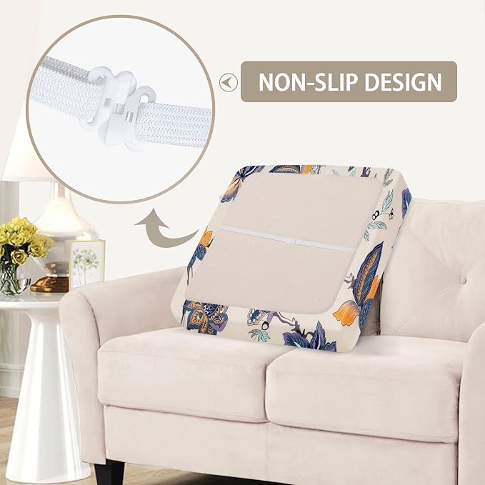 SearchI Stretch Printed Sofa Couch Cushion Covers Replacement Chair Cushion - Image 4