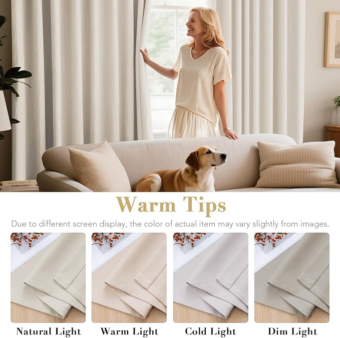 H.VERSAILTEX Thermal Insulated Blackout Window Panels Microfiber - Image 5