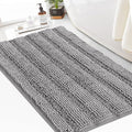 Turquoize Chenille Bath Rugs Shaggy Non-Slip Bath Mat 24 x 36 in Soft Absorbent by Turquoize