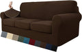 MAXIJIN 4 Piece Jacquard Extra Large Couch Covers by MAXIJIN