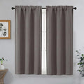 OVZME Latte Blackout Curtains for Bedroom 63 Inch Length 2 Panels, Protect by OVZME