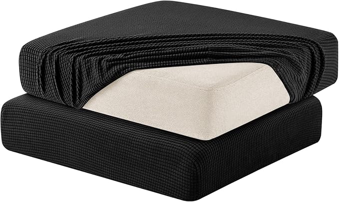 Hokway Stretch Couch Cushion Slipcovers Reversible Cushion Replacement by Hokway