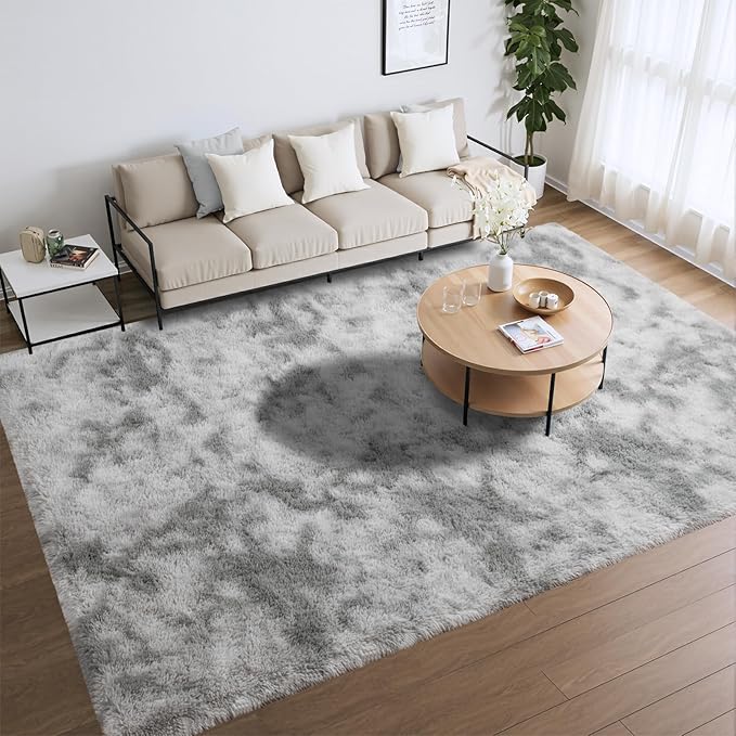 Merelax Soft Area Rugs for Livingroom Bedroom, Shaggy Plush Fuzzy Fluffy Carpet by Merelax