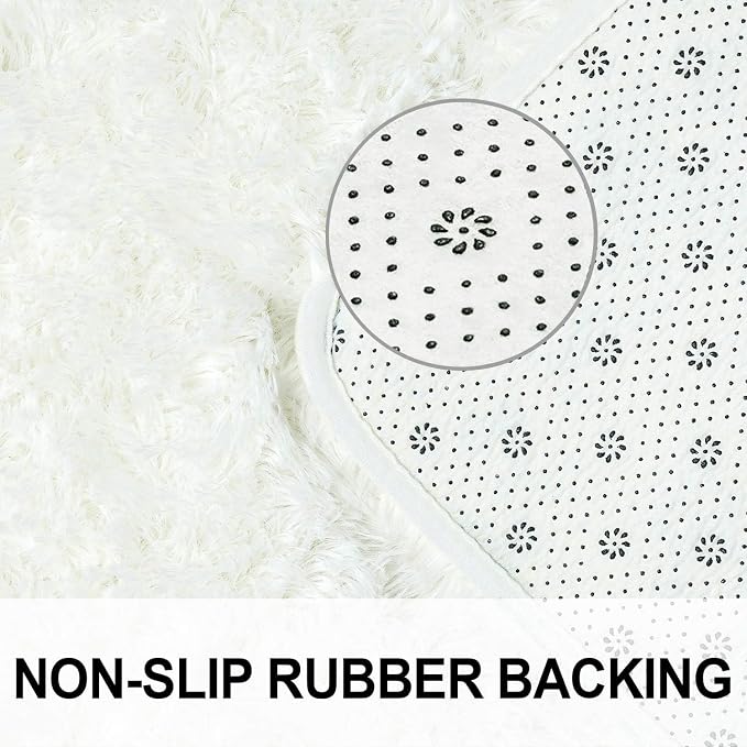 Merelax Soft Area Rug Fluffy Rugs - Image 6