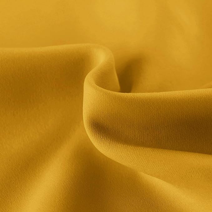 Hiasan Yellow Valance Curtains for Kitchen - Image 3