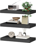 RALGEND Floating Shelves for Wall, 1.5" Thick Wall Shelf Set of 3 by RALGEND