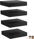 Fun Memories Floating Shelves for Wall, Rustic Wood Wall Mounted Shelves for by FunMemories