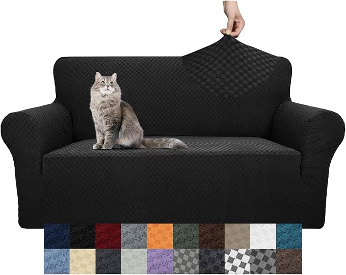 YEMYHOM Couch Cover Latest Jacquard Design High Stretch Sofa Covers by YEMYHOM
