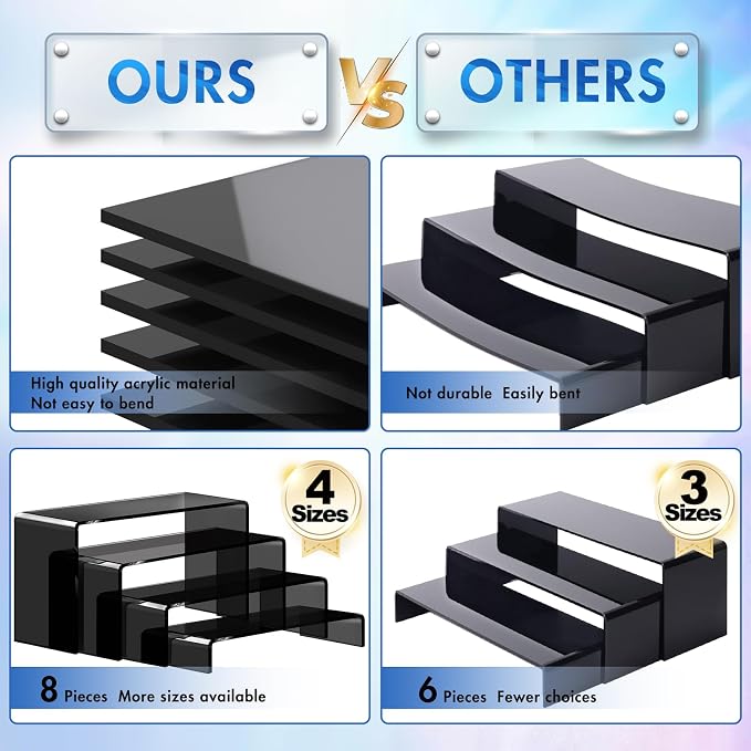 Aheroi Acrylic Risers, Display Holders - Image 5